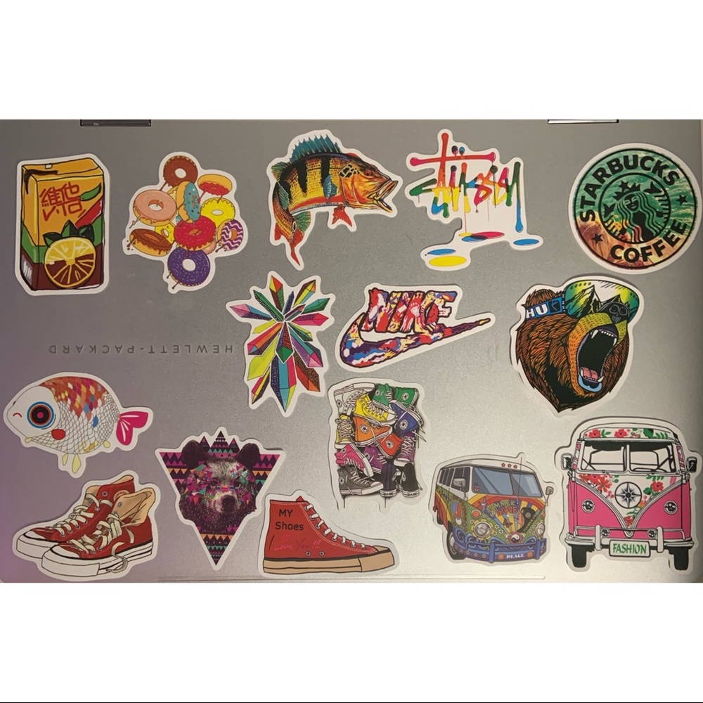 15 Colorful Stickers